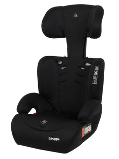 Puggle Maxi Gro Comfort Plus Group 1/2/3 Eco Car Seat - Storm Black Puggle Mama's Joy