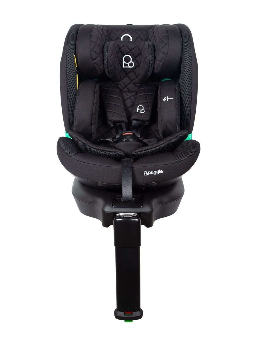 Puggle i-Size Ultimate Safe Max Car Seat 360° Rotate Group 0+/1/2/3 – Midnight B Puggle Mama's Joy