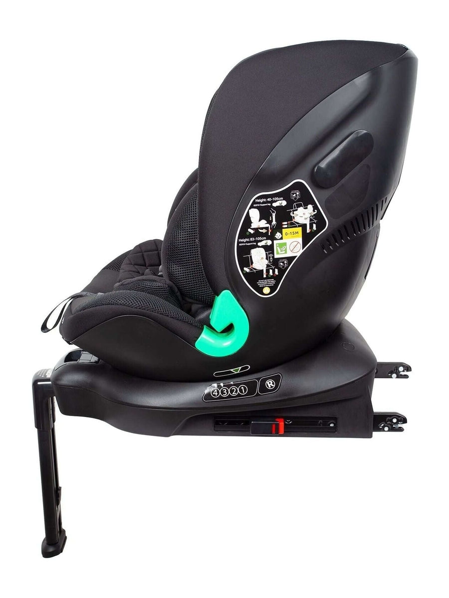 Puggle i-Size Ultimate Safe Max Car Seat 360° Rotate Group 0+/1/2/3 – Midnight B Puggle Mama's Joy