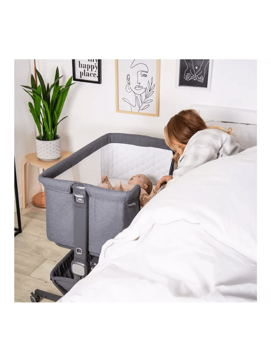 Red Kite Cozysleep Bedside Baby Infant Crib Cotbed Co Sleeper - Dark Grey Red Kite Mama's Joy