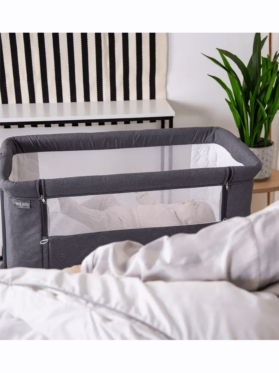 Red Kite Cozysleep Bedside Baby Infant Crib Cotbed Co Sleeper - Dark Grey Red Kite Mama's Joy