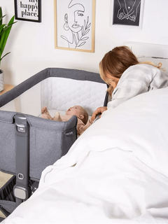 Red Kite Cozysleep Bedside Baby Infant Crib Cotbed Co Sleeper - Dark Grey Red Kite Mama's Joy