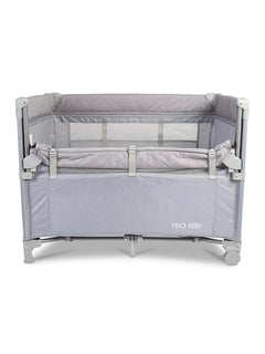 Red Kite Dreamer Bedside Crib – Quilt Grey Red Kite Mama's Joy