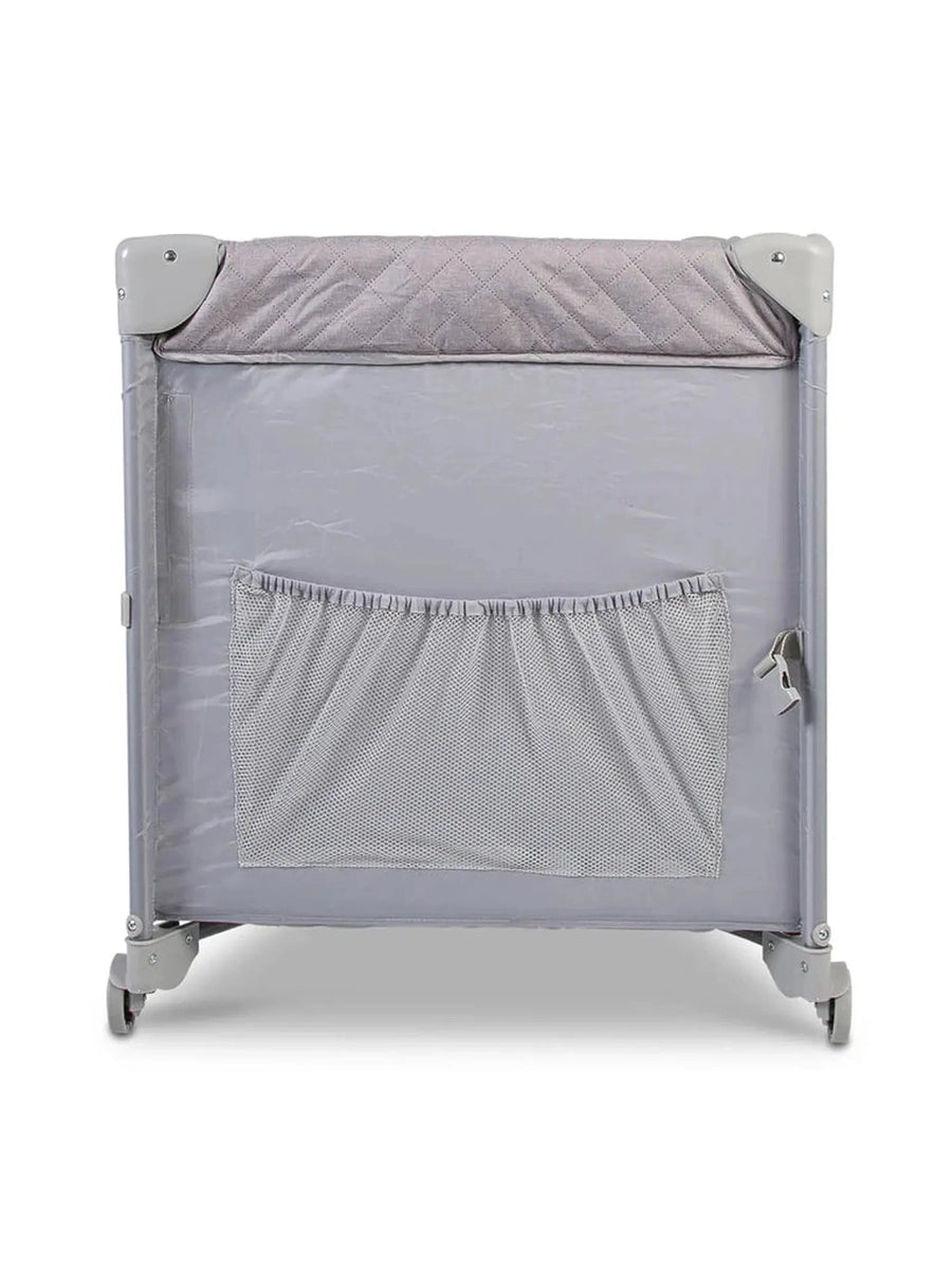 Red Kite Dreamer Bedside Crib – Quilt Grey Red Kite Mama's Joy