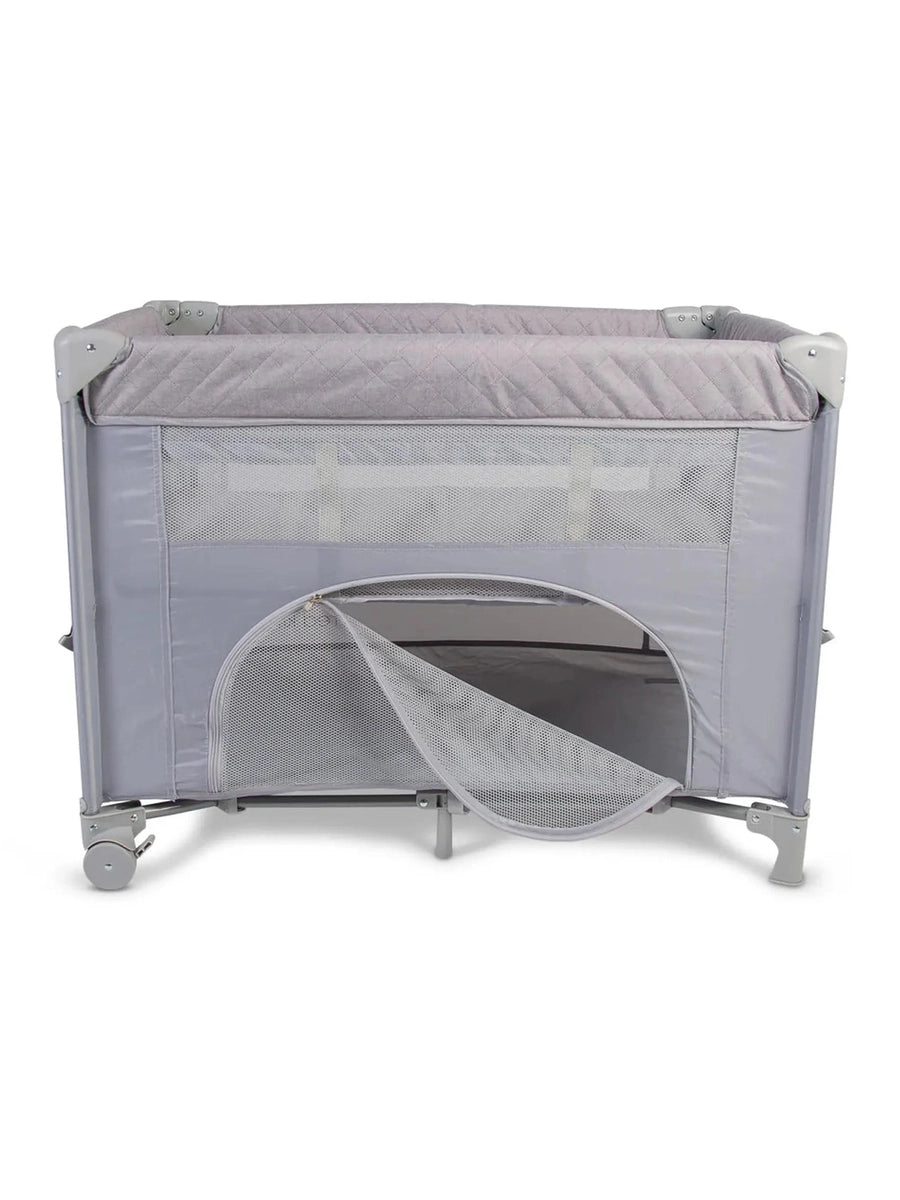 Red Kite Dreamer Bedside Crib – Quilt Grey Red Kite Mama's Joy