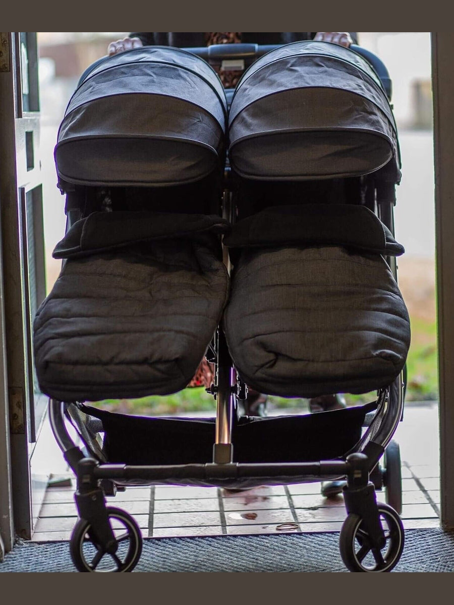 Red Kite Push Me Double/Twin Stroller. Side-by-Side Twin Stroller Lightweight Red Kite Mama's Joy