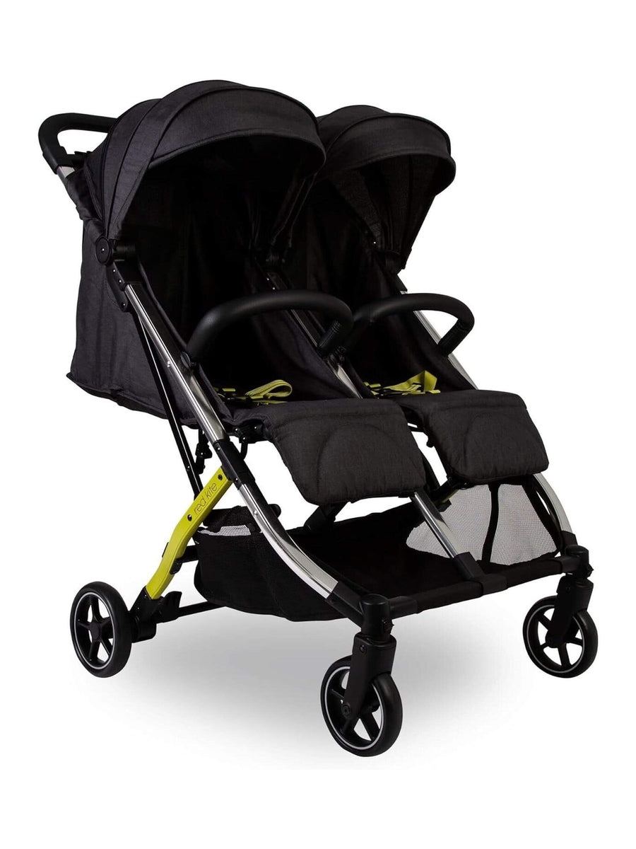 Red Kite Push Me Double/Twin Stroller. Side-by-Side Twin Stroller Lightweight Red Kite Mama's Joy