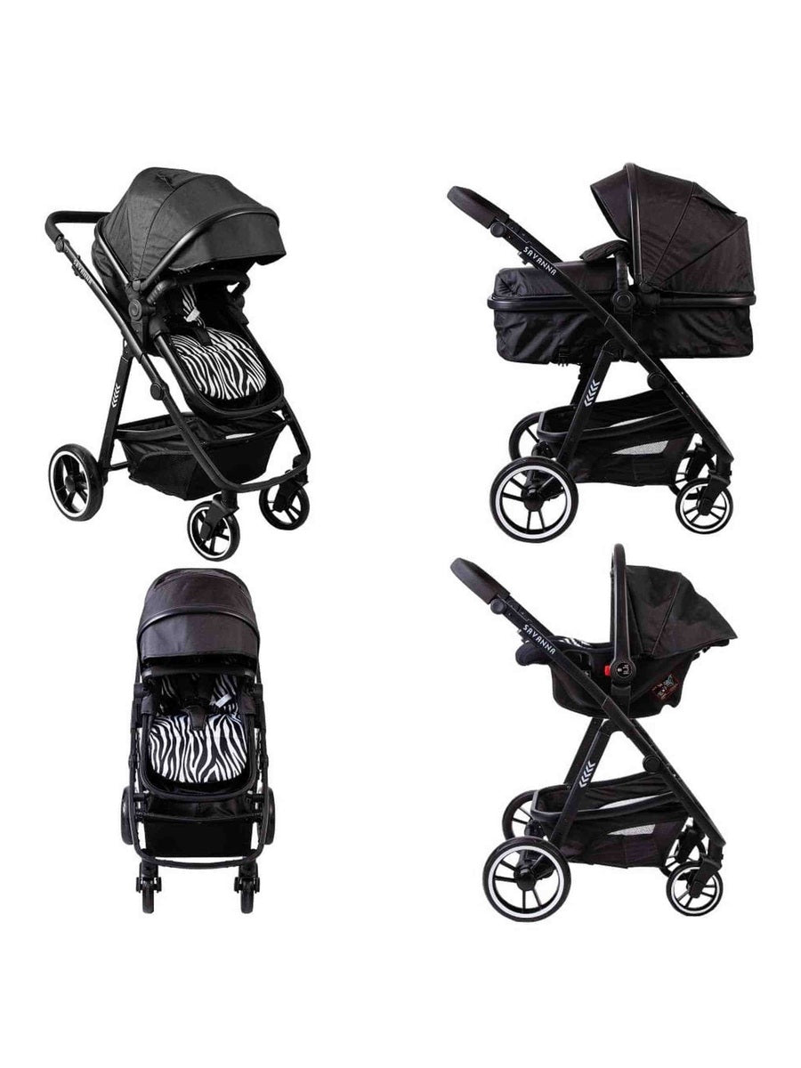 Red Kite Push Me Savanna 3 in 1 Travel System - Zebra Red Kite Mama's Joy