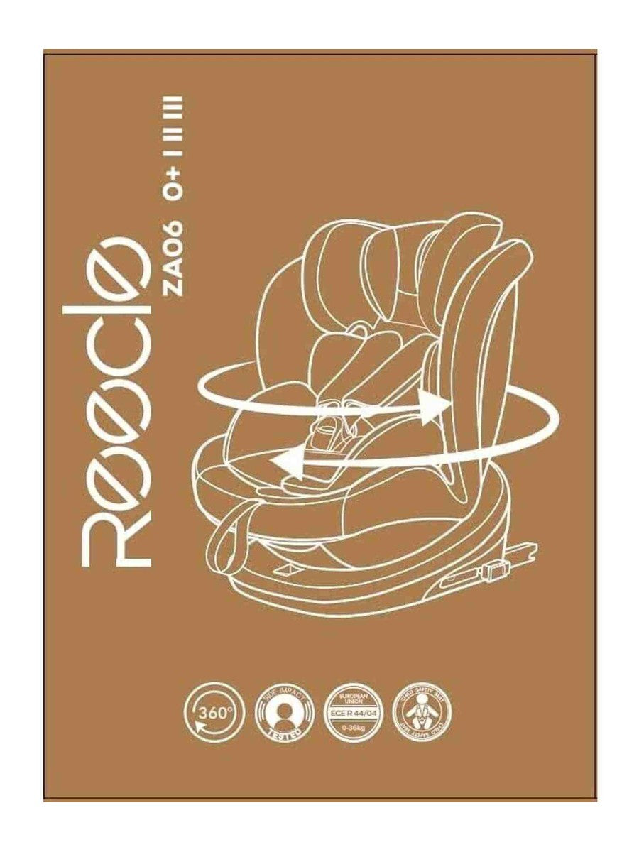 Reecle 360 Swivel ISOFIX Car Seat for Group 0+1/2/3 Red Reecle Mama's Joy