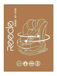 Reecle 360 Swivel ISOFIX Car Seat for Group 0+1/2/3 Red Reecle Mama's Joy
