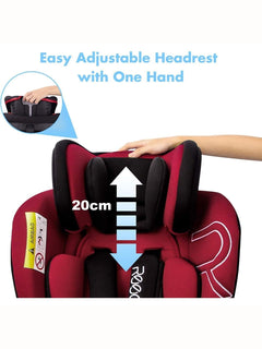 Reecle 360 Swivel ISOFIX Car Seat for Group 0+1/2/3 Red Reecle Mama's Joy