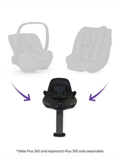 Silver Cross Base Plus 360 | ISOFIX Rotating Car Seat Base with AgeLock Safety Switch Silver Cross Mama's Joy