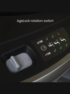 Silver Cross Base Plus 360 | ISOFIX Rotating Car Seat Base with AgeLock Safety Switch Silver Cross Mama's Joy