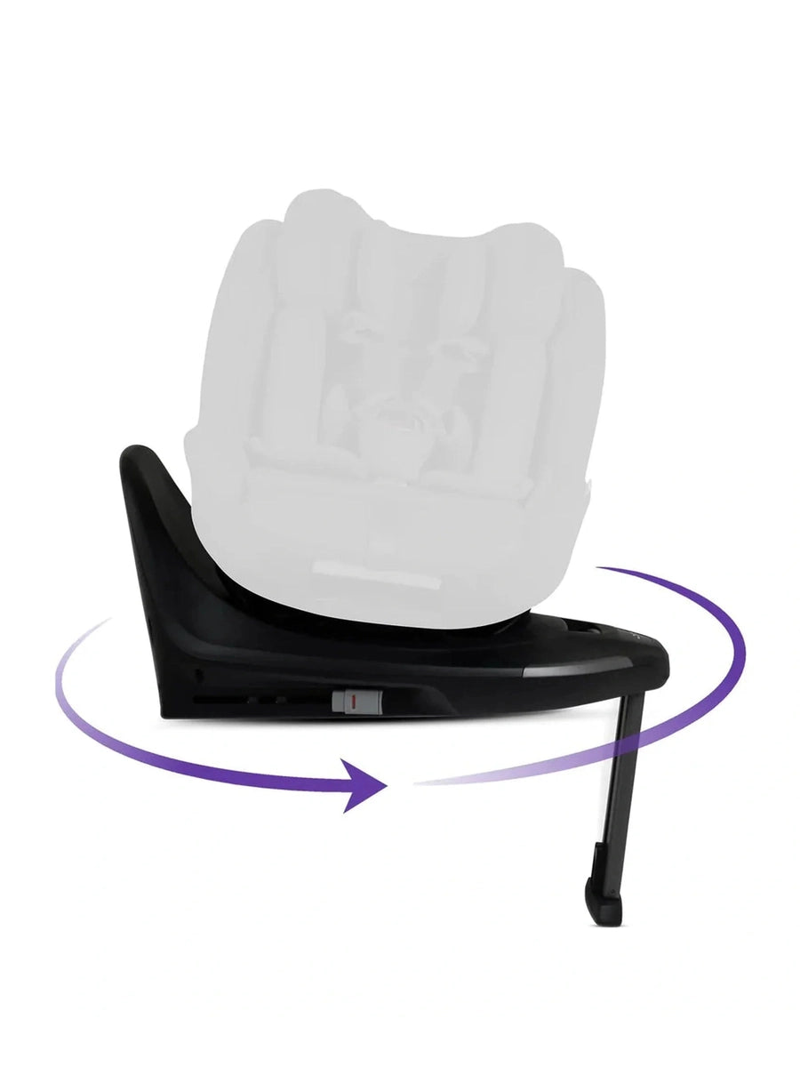 Silver Cross Base Plus 360 | ISOFIX Rotating Car Seat Base with AgeLock Safety Switch Silver Cross Mama's Joy