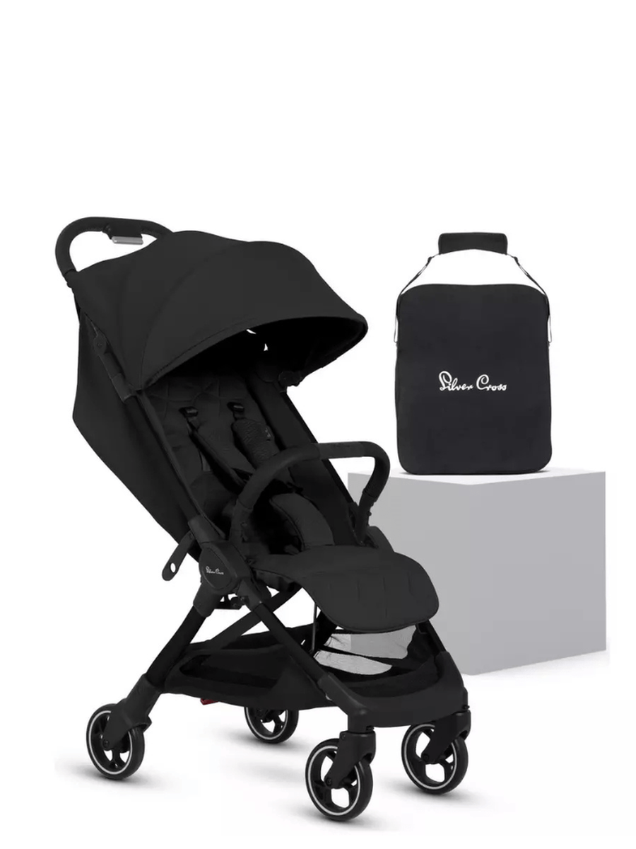 Silver Cross Clic 2 Pushchair with Travel Bag – Space Silver Cross Mama's Joy