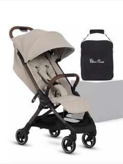 Silver Cross Clic 2 Pushchair with Travel Bag – Latte Silver Cross Mama's Joy