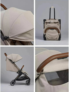 Silver Cross Clic 2 Pushchair with Travel Bag – Latte Silver Cross Mama's Joy