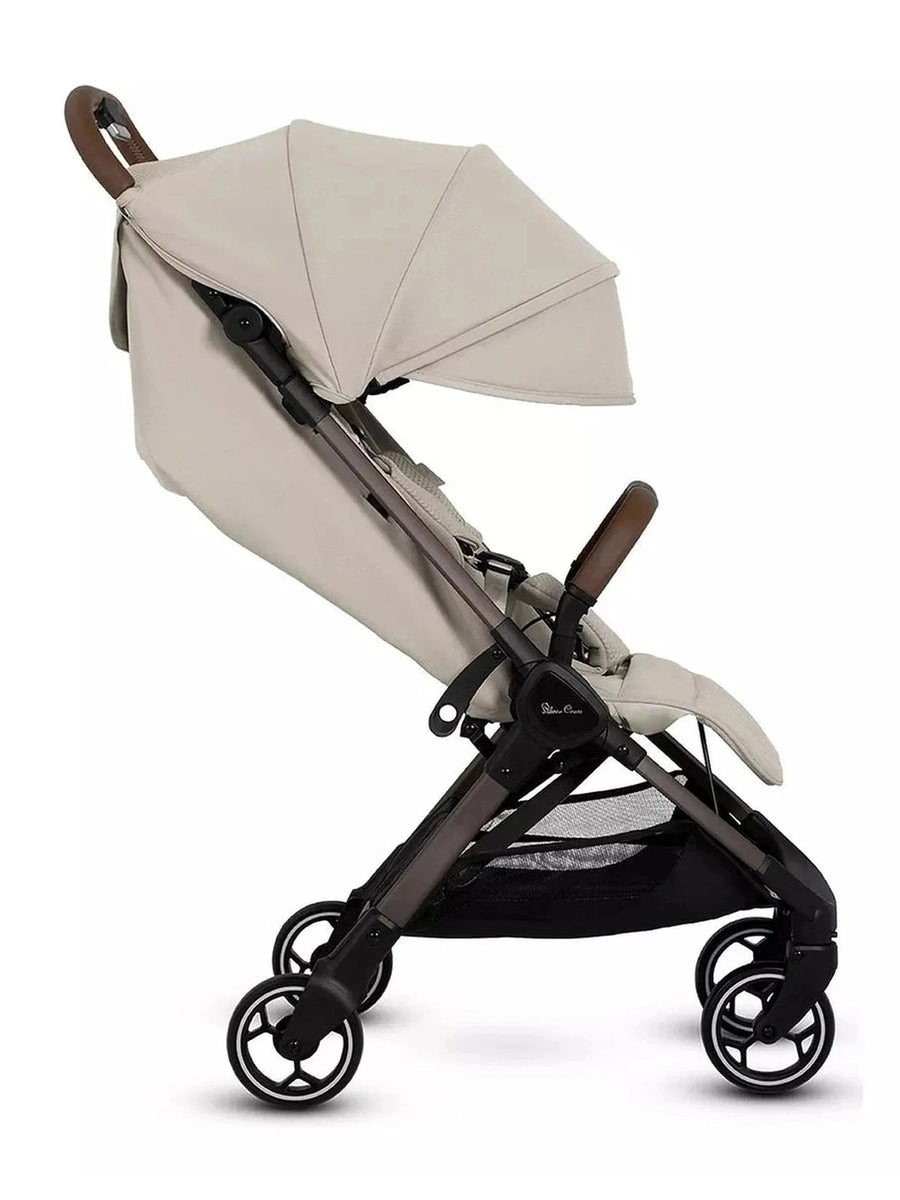 Silver Cross Clic 2 Pushchair with Travel Bag – Latte Silver Cross Mama's Joy