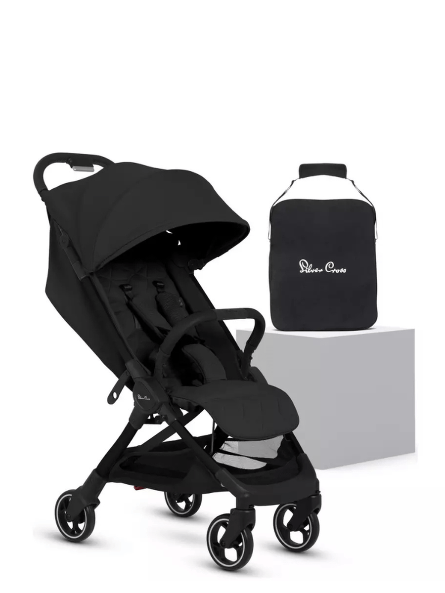 Silver Cross Clic 2 Pushchair with Travel Bag – Space Silver Cross Mama's Joy