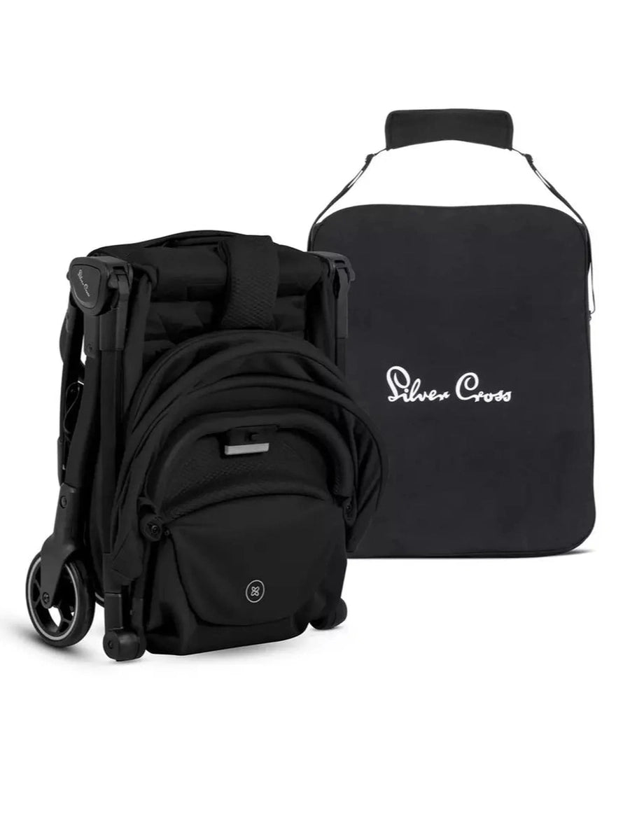Silver Cross Clic 2 Pushchair with Travel Bag – Space Silver Cross Mama's Joy