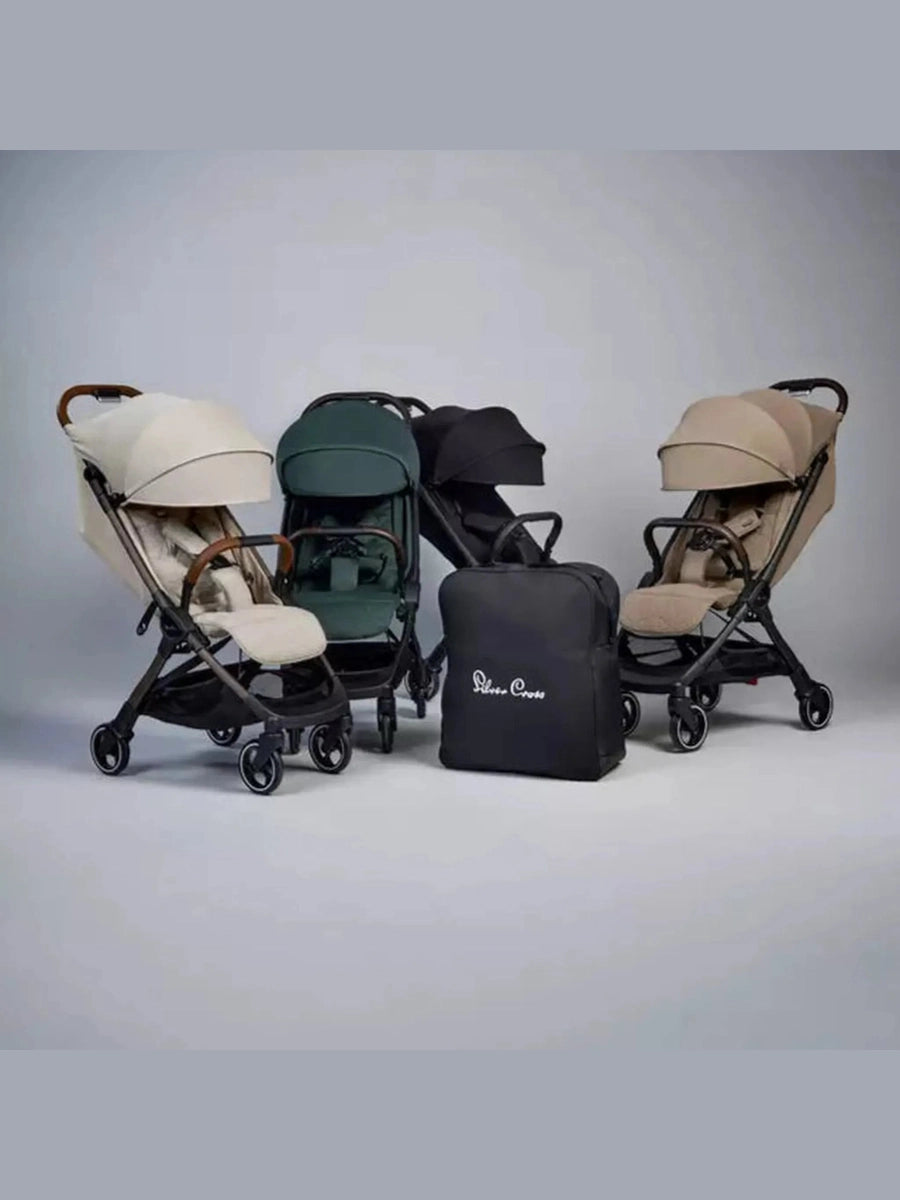 Silver Cross Clic 2 Pushchair with Travel Bag – Space Silver Cross Mama's Joy