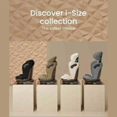 Silver Cross Discover i-Size with ISOFIX Child Baby Car Seat Booster - Almond