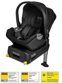Silver Cross Dream i-Size Baby Carrier Baby Car Seat Travel Isofix Base - Space Silver Cross Mama's Joy
