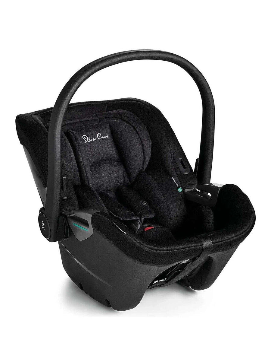 Silver Cross Dream i-Size Baby Carrier Baby Car Seat Travel Isofix Base - Space Silver Cross Mama's Joy