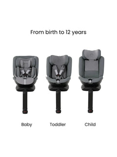 Silver Cross Motion 2 Car Seat All Size 360 i-Size Glacier Silver Cross Mama's Joy