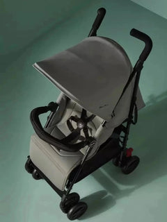 Silver Cross Pop Stroller – Lightweight, Birth to 22kg | One-Hand Fold, UPF 50+ Hood Sage Silver Cross Mama's Joy
