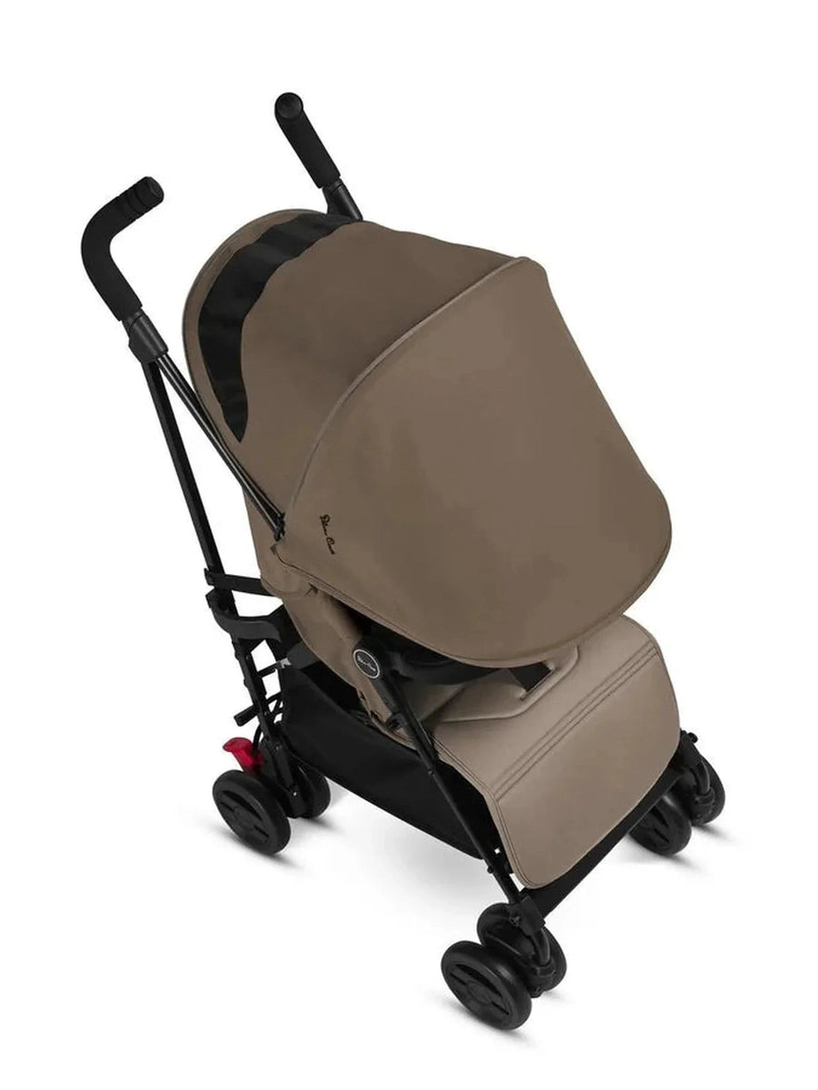 Silver Cross Pop Stroller – Lightweight, Birth to 22kg | One-Hand Fold, UPF 50+ Cobble Silver Cross Mama's Joy
