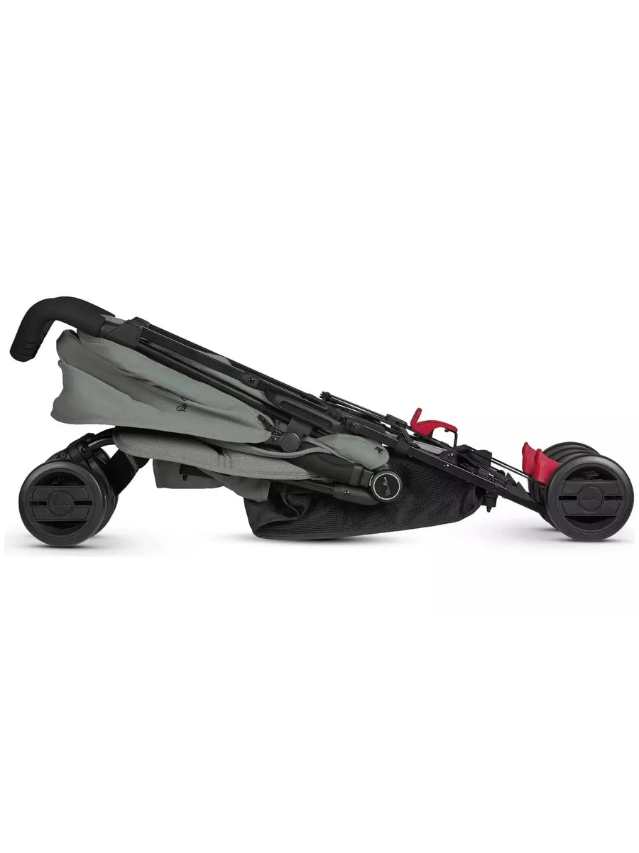 Silver Cross Pop Stroller – Lightweight, Birth to 22kg | One-Hand Fold, UPF 50+ Hood Sage Silver Cross Mama's Joy