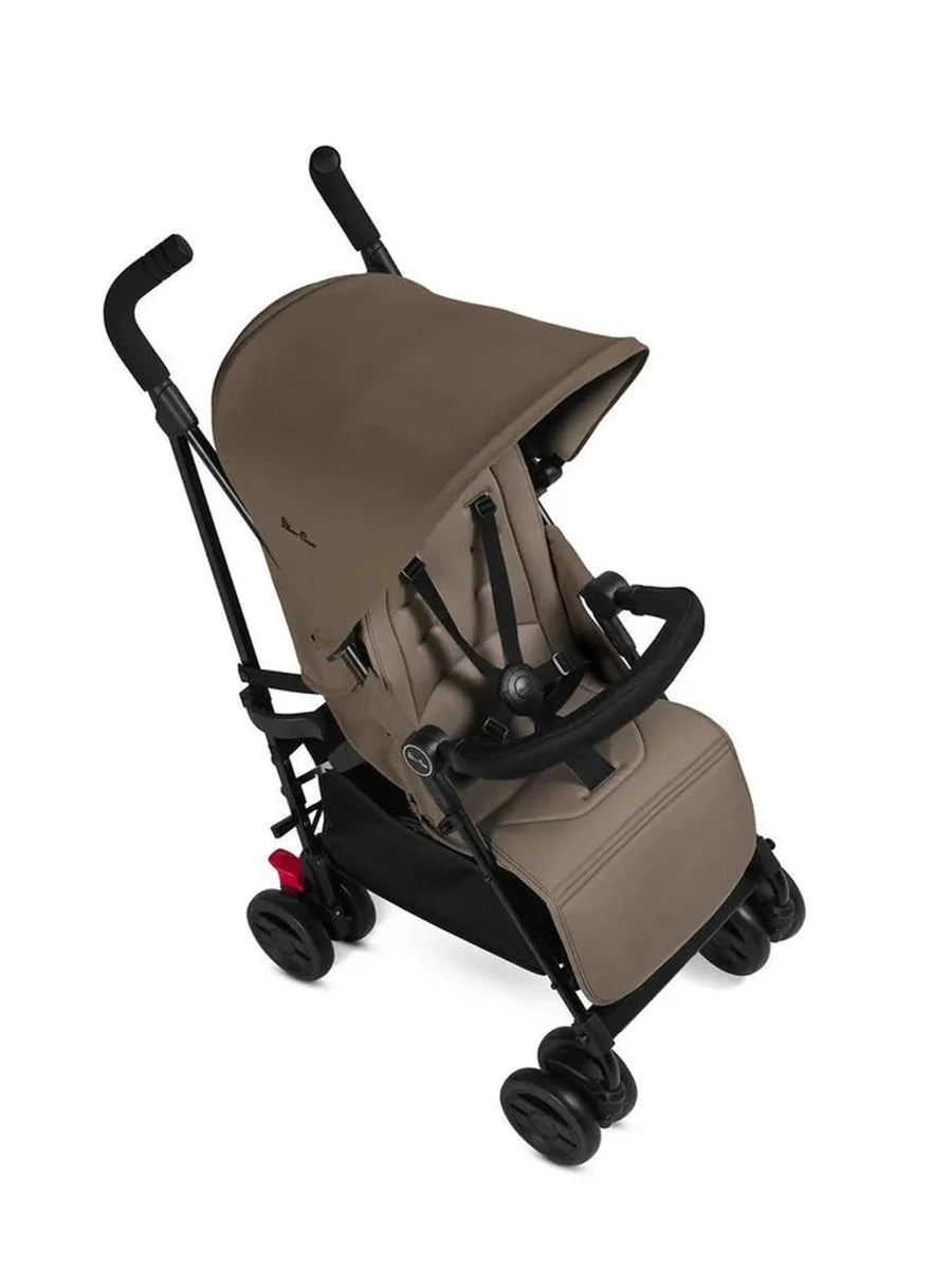 Silver Cross Pop Stroller – Lightweight, Birth to 22kg | One-Hand Fold, UPF 50+ Cobble Silver Cross Mama's Joy