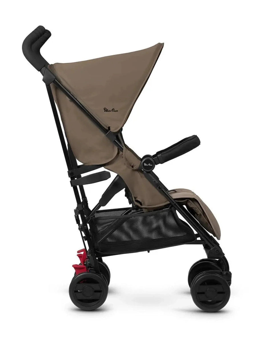 Silver Cross Pop Stroller – Lightweight, Birth to 22kg | One-Hand Fold, UPF 50+ Cobble Silver Cross Mama's Joy