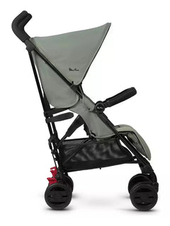 Silver Cross Pop Stroller – Lightweight, Birth to 22kg | One-Hand Fold, UPF 50+ Hood Sage Silver Cross Mama's Joy