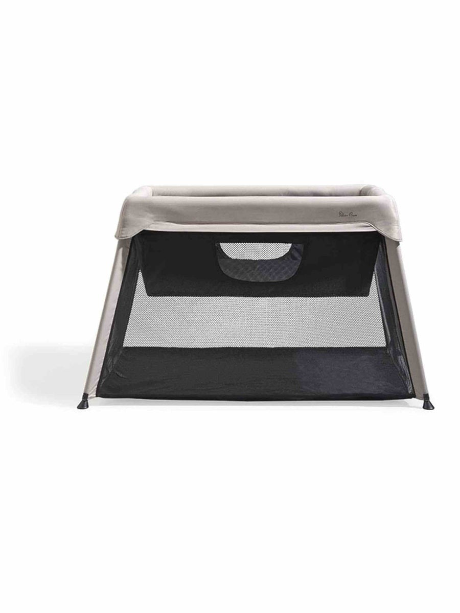 Silver Cross Slumber Travel Cot Stone Silver Cross Mama's Joy