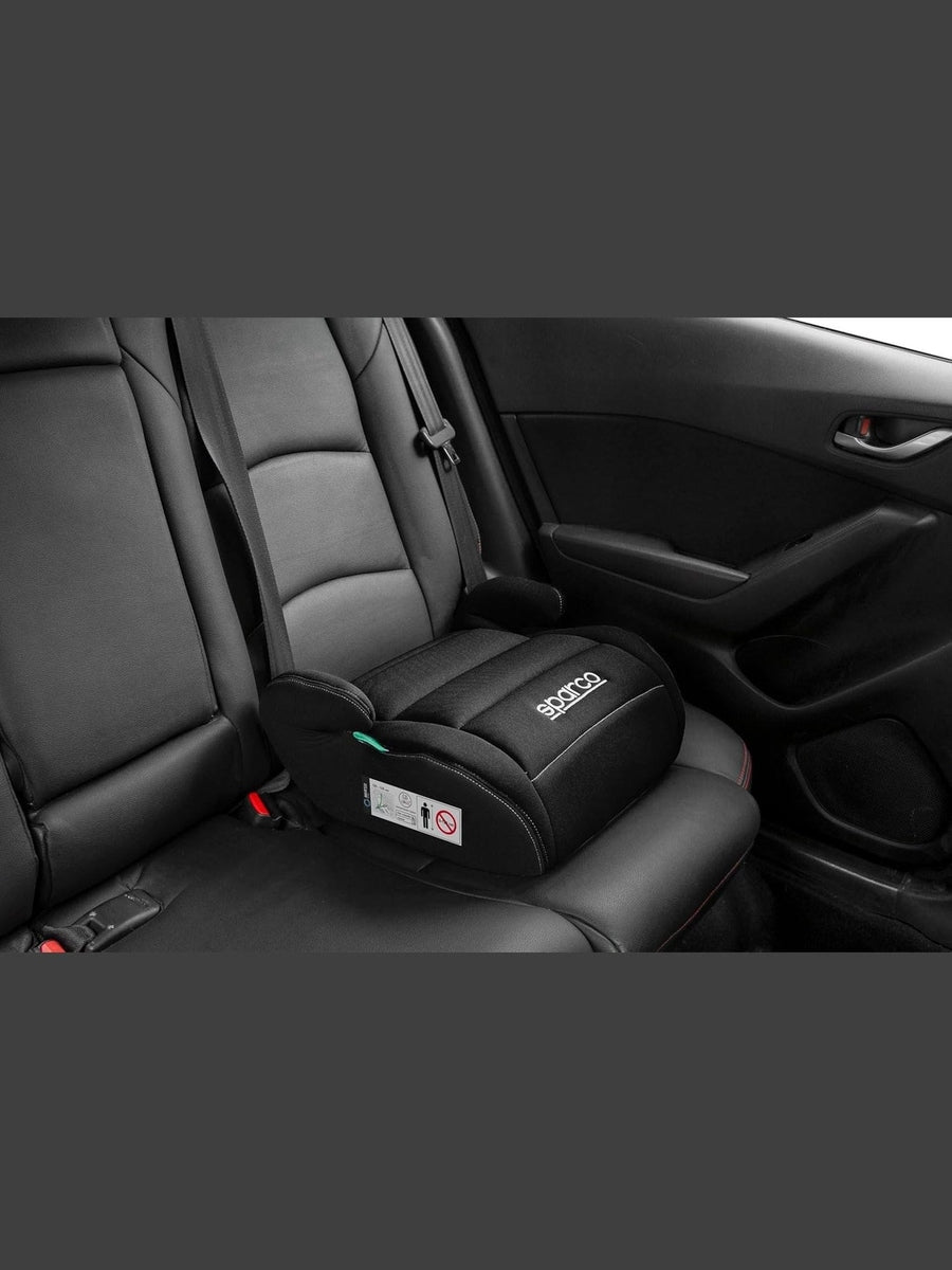 Sparco Child Car Seat Booster i-Size 125–150 cm – Black | ECE R129/03 Approved Sparco Mama's Joy