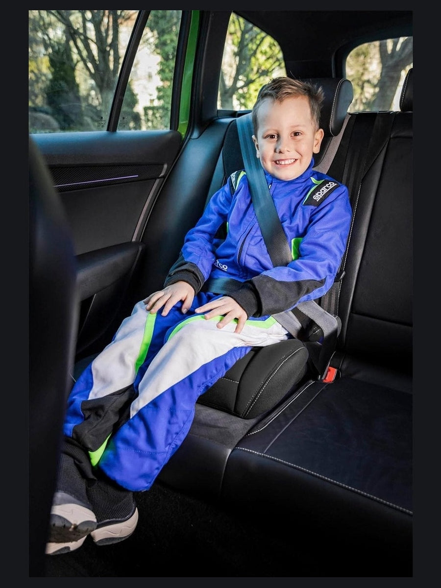Sparco Child Car Seat Booster i-Size 125–150 cm – Black | ECE R129/03 Approved Sparco Mama's Joy