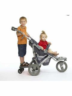 Tigex 80834153 On Board Plush Rolling Pushchair from Approx 2 years - Grey Tigex Mama's Joy