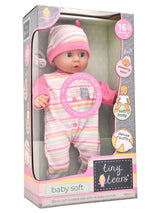 Tiny Tears Baby – 38cm Soft Bodied Doll with 16 Baby Sounds John Adams Mama's Joy