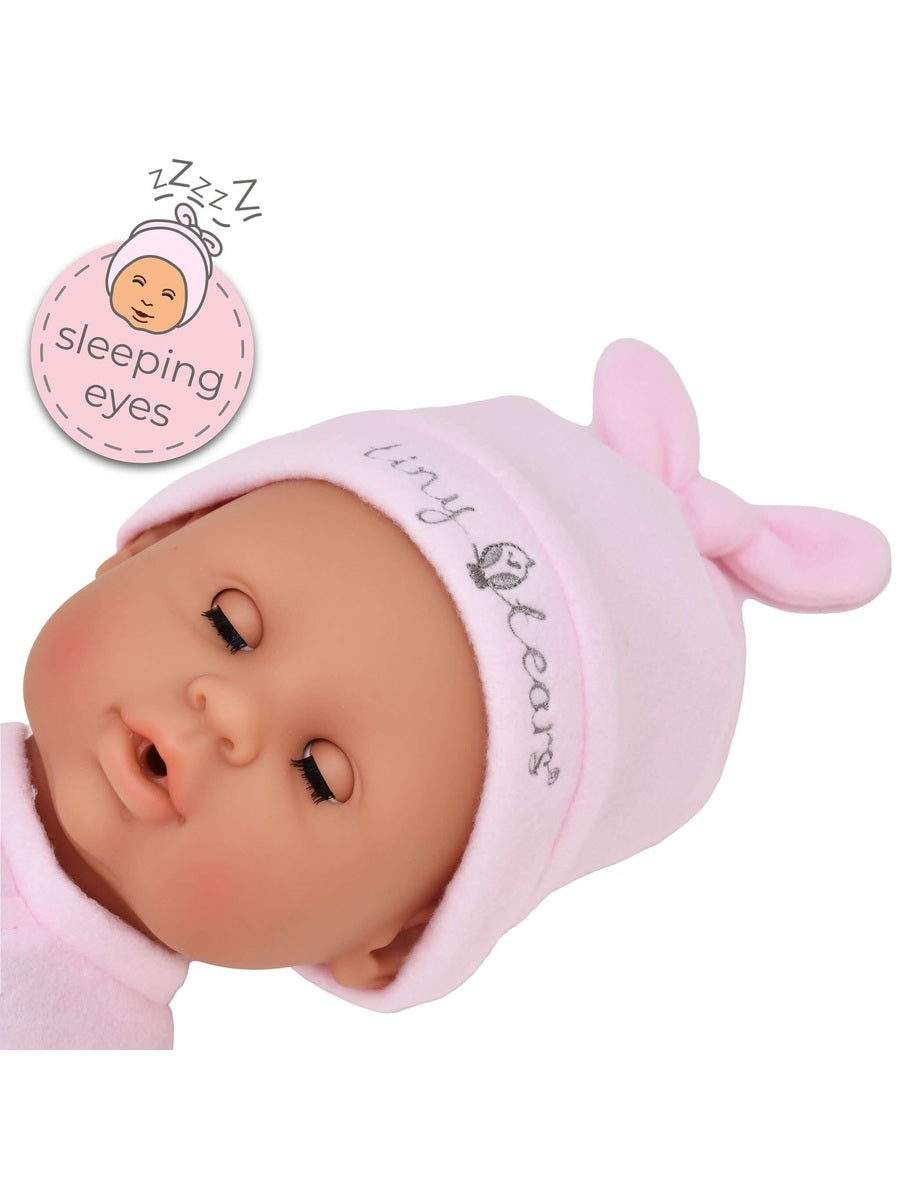 Tiny Tears Baby Deluxe – Interactive Doll with 20 Baby Sounds John Adams Mama's Joy
