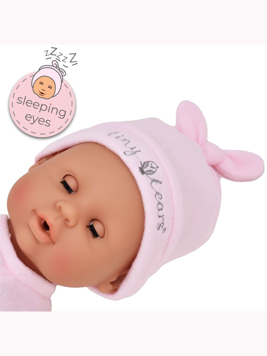 Tiny Tears Baby Deluxe – Interactive Doll with 20 Baby Sounds John Adams Mama's Joy