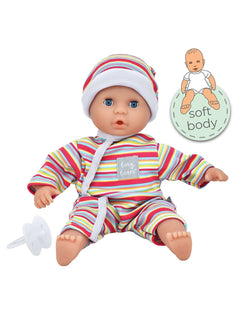 Tiny Tears Baby Doll 12'' Teeny with 16 Sounds John Adams Mama's Joy