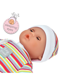 Tiny Tears Baby Doll 12'' Teeny with 16 Sounds John Adams Mama's Joy