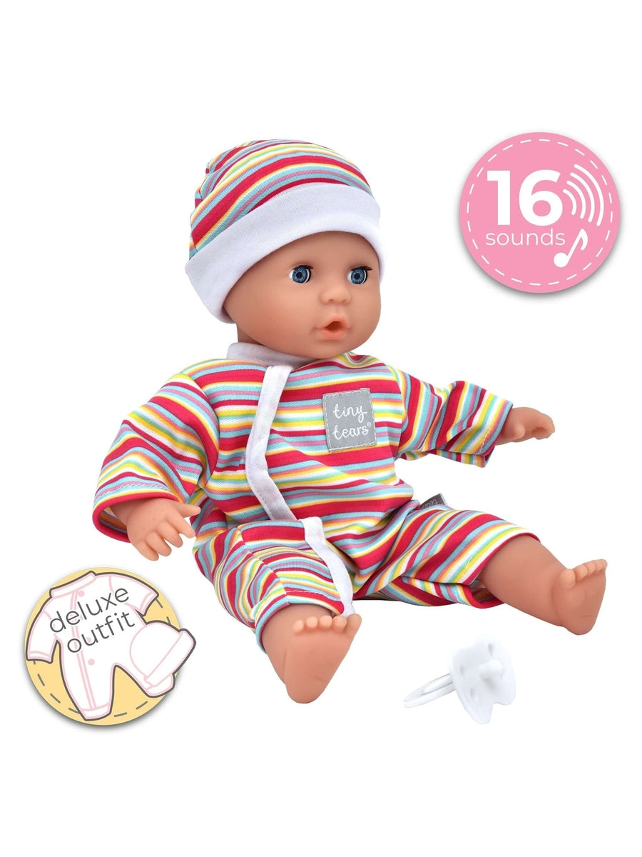 Tiny Tears Baby Doll 12'' Teeny with 16 Sounds John Adams Mama's Joy