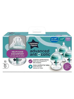 Tommee Tippee Advanced Anti-Colic Baby Bottles 150ml – 3 Pack Tommee Tippee Mama's Joy