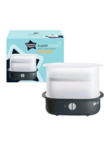 Tommee Tippee Black Supersteam Electric Steam Steriliser Tommee Tippee Mama's Joy