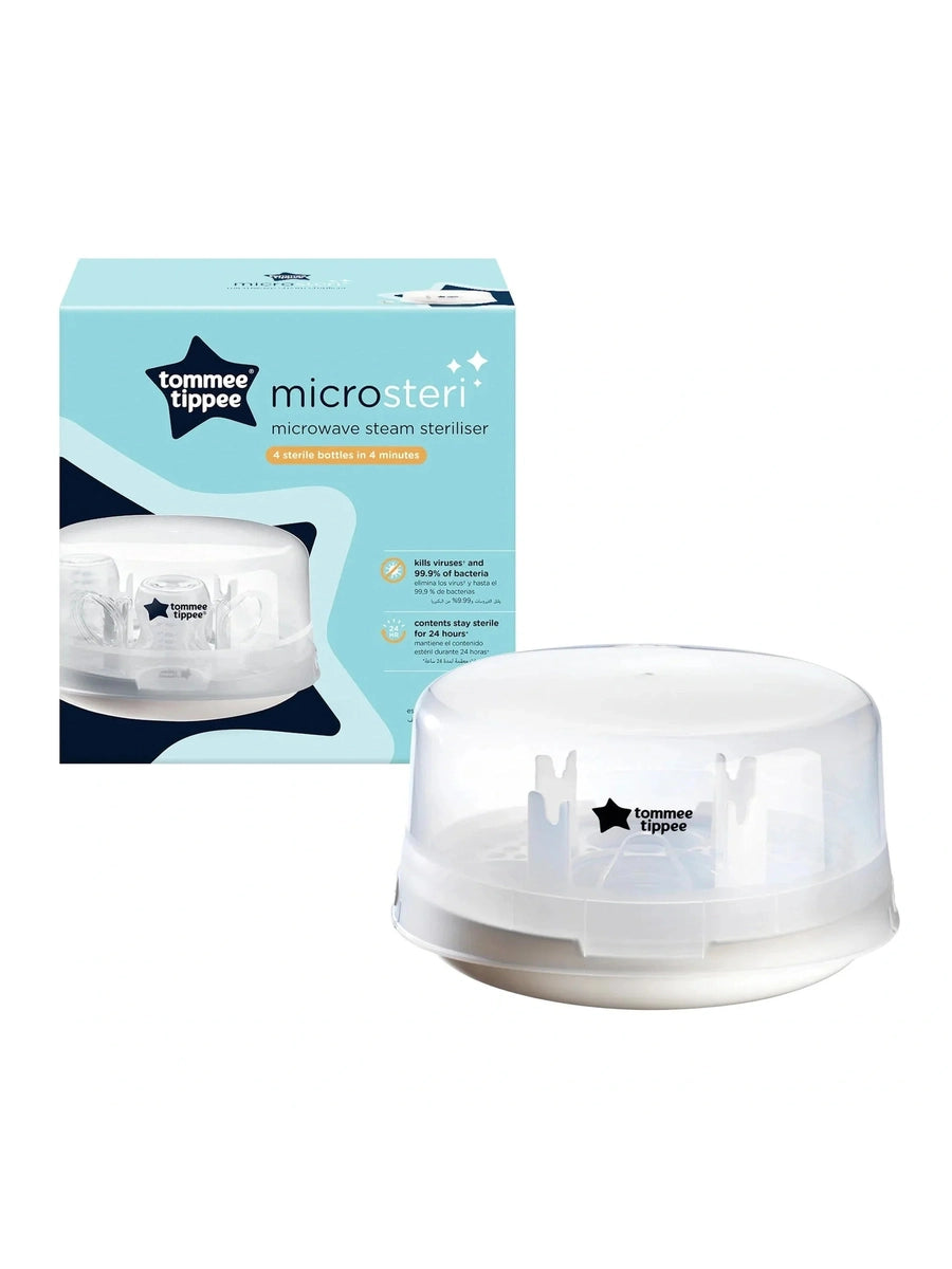Tommee Tippee Closer to Nature Microwave Steam Steriliser – White Tommee Tippee Mama's Joy