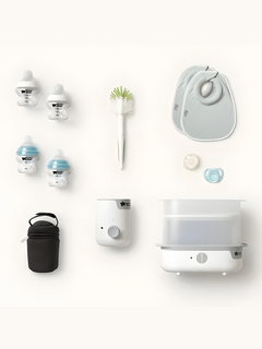 Tommee Tippee Complete Feeding Set – White Tommee Tippee Mama's Joy