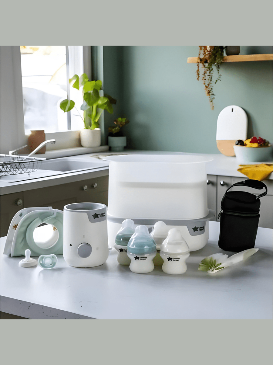 Tommee Tippee Complete Feeding Set – White Tommee Tippee Mama's Joy